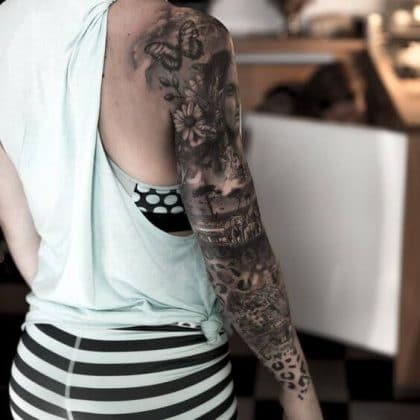 Sleeve Tattoos For Women Ideas And Designs For Girls