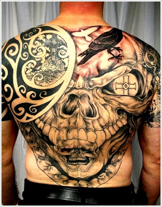 Graveyard Crow Evil Sleeve Tattoo by Jackie Rabbit by jackierabbit12 on  DeviantArt
