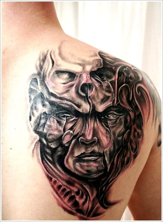30 Amazing Evil Tattoo Designs