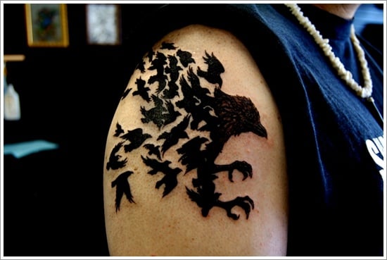 50 Tribal Bird Tattoo Designs For Men  Cool Ink Ideas
