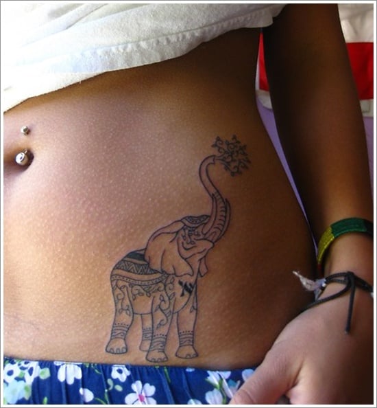 50 Geometric Elephant Tattoos Designs  Ideas 2023 With Meaning