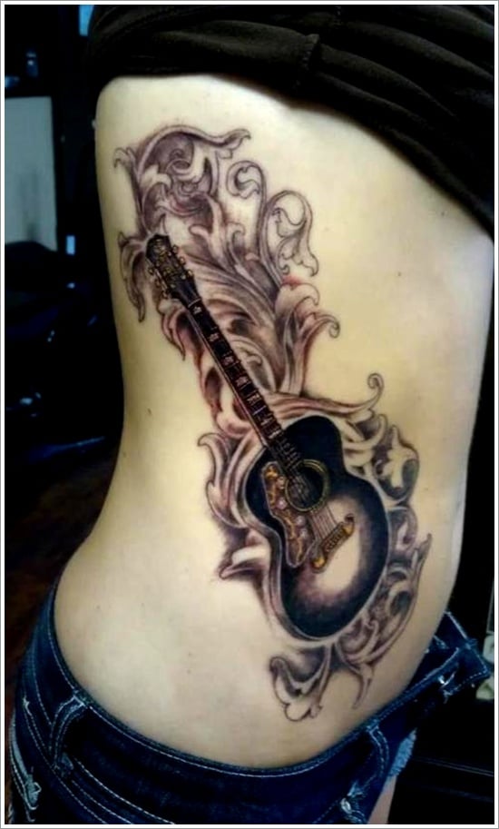 101 Awesome Guitar Tattoo Ideas You Need To See! | Guitar tattoo design, Guitar  tattoo, Hand tattoos