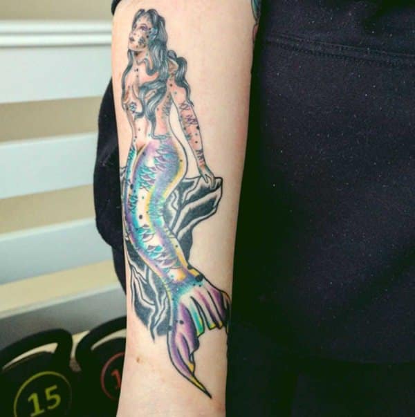 Mermaid Tattoo by Melissa Ferranto TattooNOW