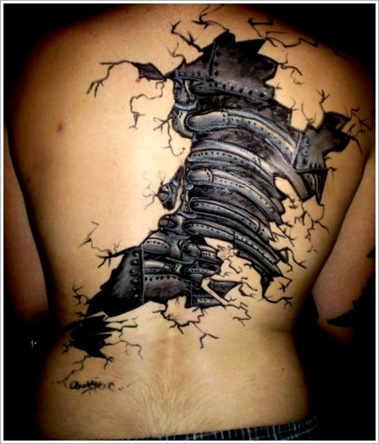 9 Amazing Ripped Skin Tattoo Designs And Ideas