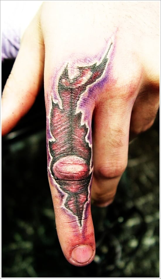 35 Amazing Ripped Skin Tattoo Art Designs  Skin tear tattoo Ripped skin  tattoo Biomechanical tattoo