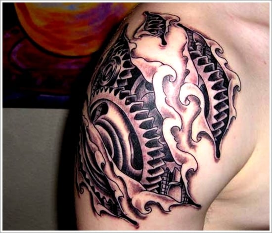 82 Splendid Ripped Skin Shoulder Tattoos  Tattoo Designs  TattoosBagcom