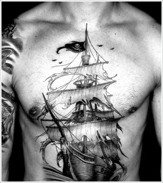 Télécharger [99+] Pirate Ship Kraken Tattoo