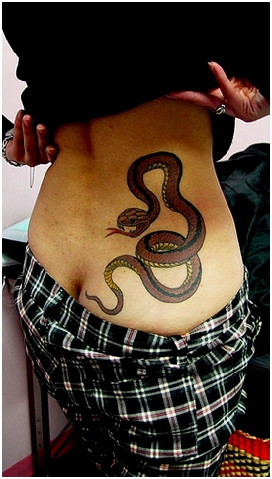 Stomach Animal tattoo women at theYoucom