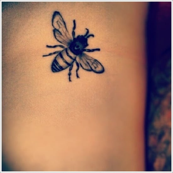 Pin by Constance Spurling on Tattoos  Honey bee tattoo Bee tattoo Back  tattoo