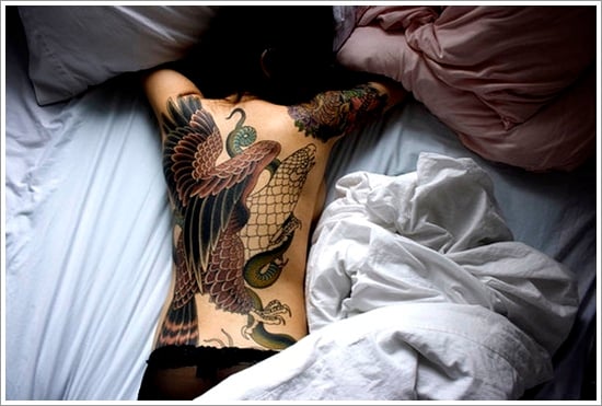 Ved Tattoo  Back  Shoulder  Eagle  Tattoo Artist Sangay   Facebook