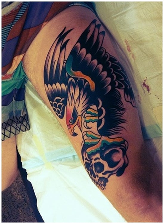 Tribal eagle tattoo Royalty Free Vector Image  VectorStock