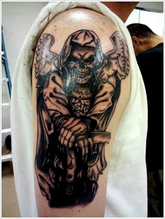 40 Grim Reaper Tattoo Designs and Meaning 2022