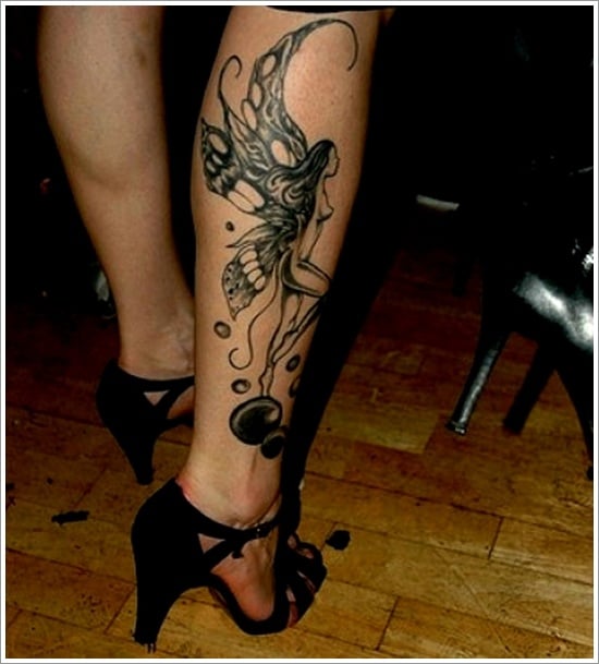 Gothic Fairy Tattoo  Fairy tattoo designs Fairy tattoo Small fairy  tattoos