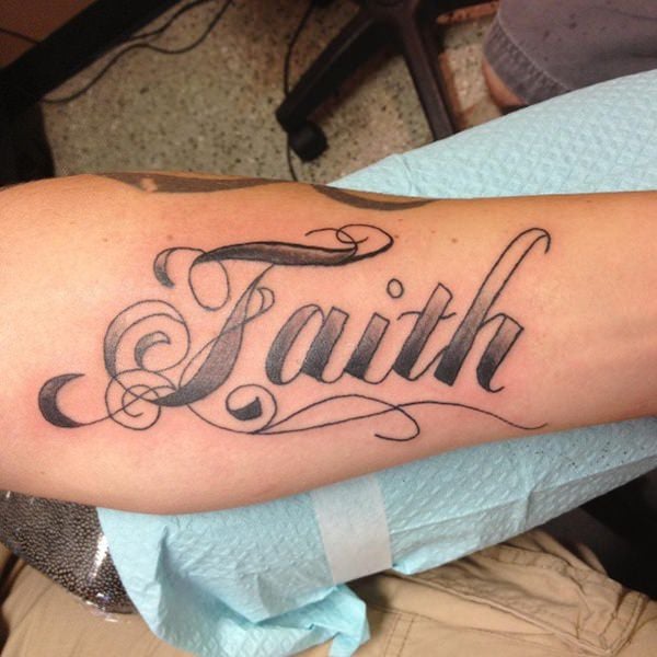 Faith  Family Ambigram Tattoo Instant Download Design  Stencil STY   Wow Tattoos