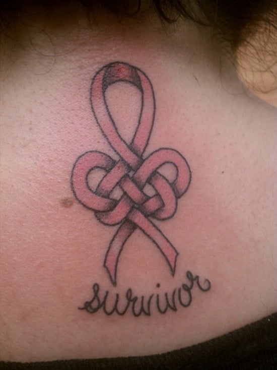 Lung Cancer Ribbon Tattoo by NikkiFirestarter on DeviantArt