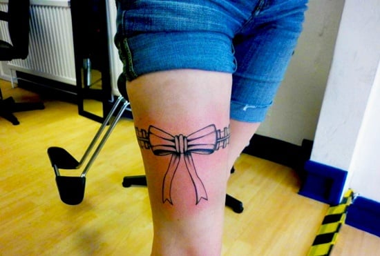 Garter Belt tattoo done by  Club Inked Tattoos  Facebook