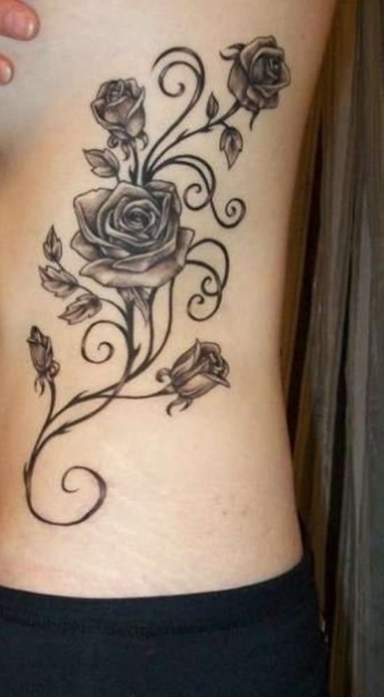 Vine tattoos Flower vines and Flower vine tattoos  ClipArt Best  ClipArt  Best