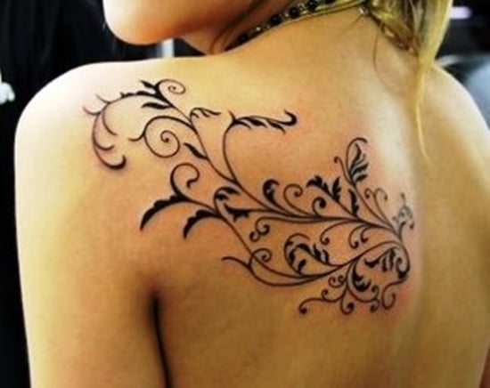 70 Beautiful Shoulder Tattoos For Women with Meaning