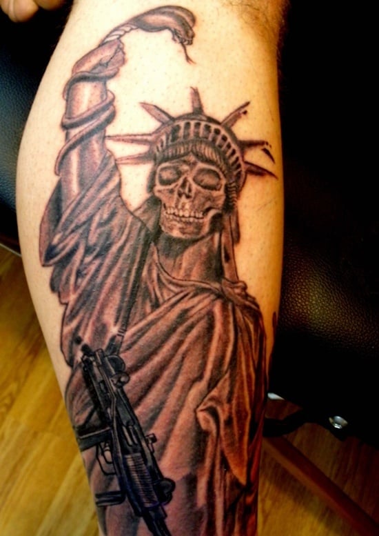 statue of liberty tattoo (20)