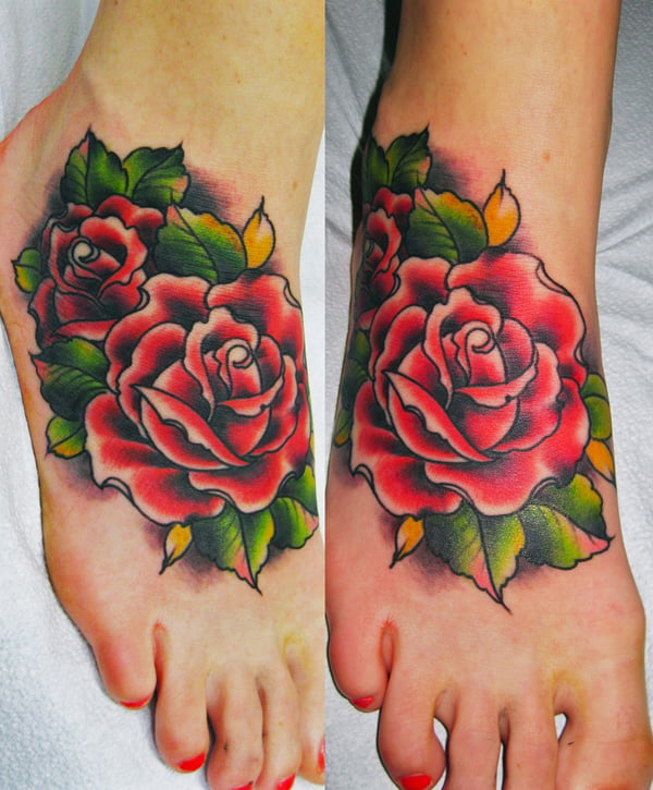 Popular FOOT tattoos for women