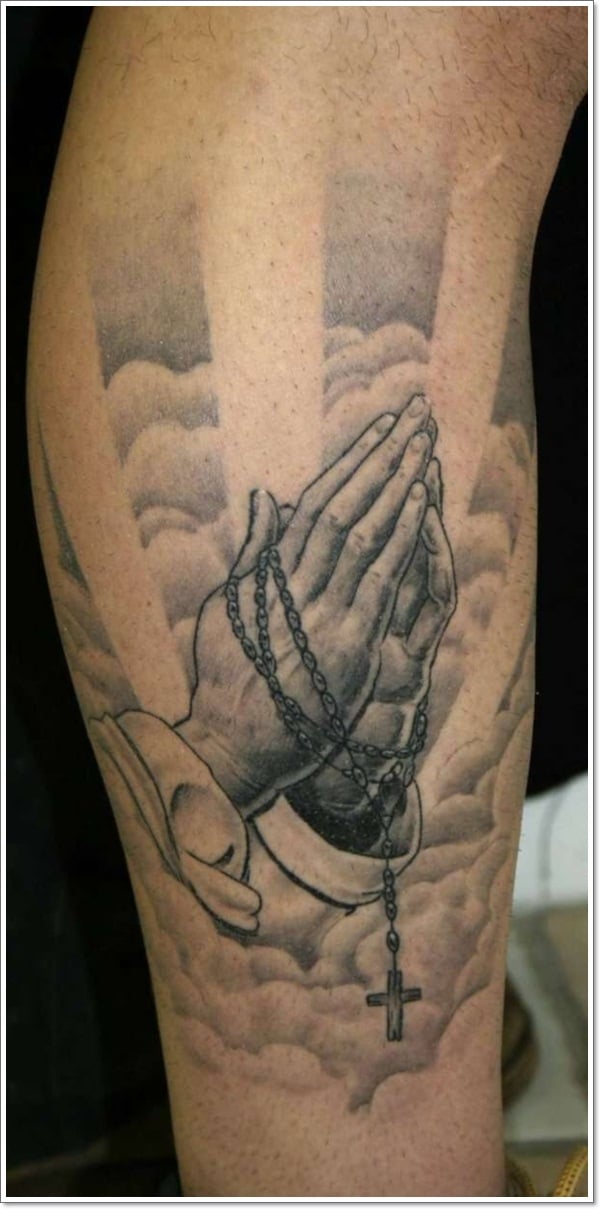 51 Stylish Praying Hands Tattoos On Chest  Tattoo Designs  TattoosBagcom