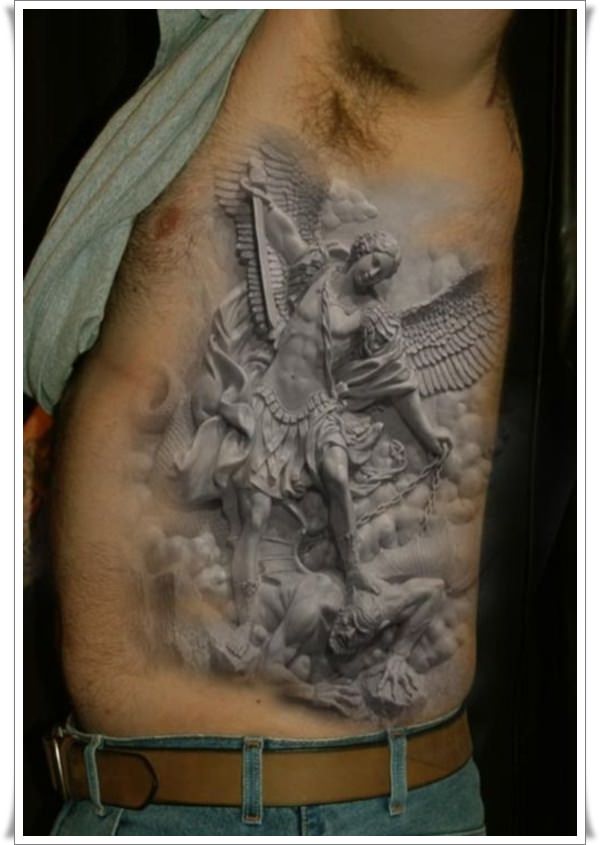 30 Perfect St Michael Tattoo Design Ideas