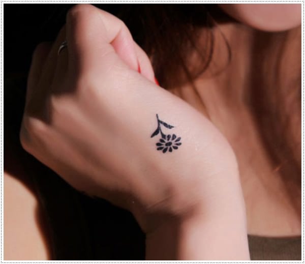 18+ Lotus Neck Tattoo