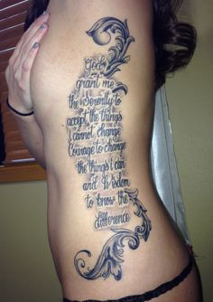 101 Best Serenity Prayer Tattoo Ideas You Have To See To Believe  Outsons