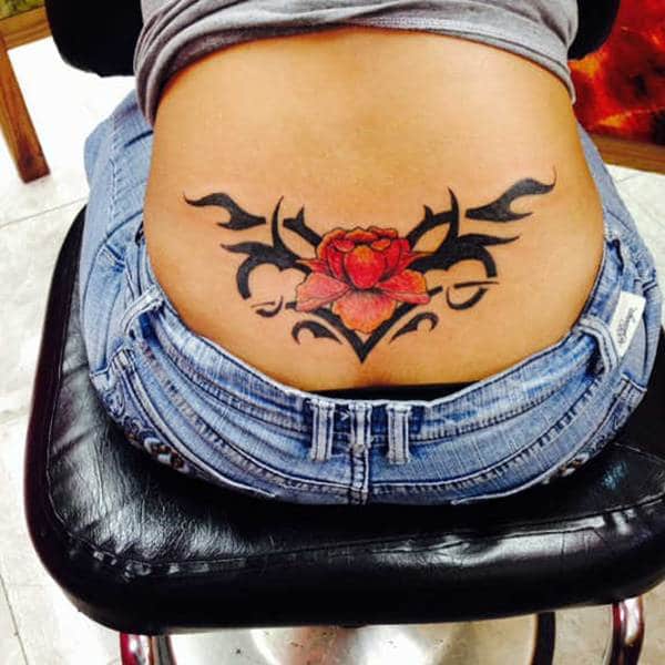 small tattoos for girls on lower back