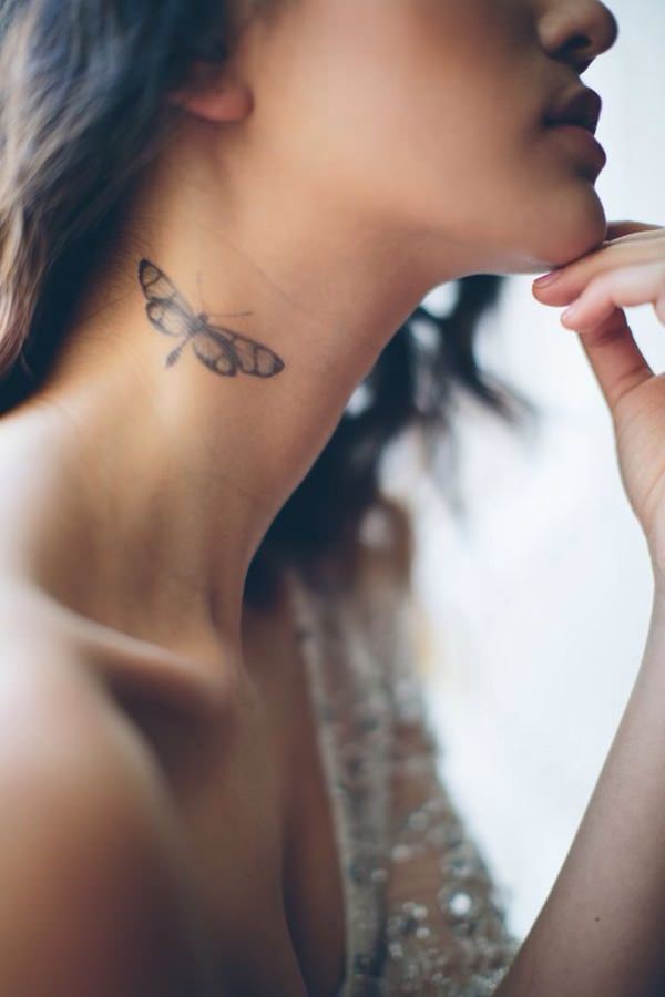 Under Chin Tattoos