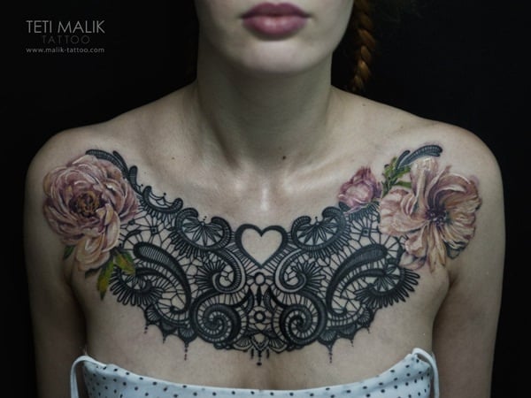 Top 103 Best Lace Tattoos 2022 Inspiration Guide  Next Luxury