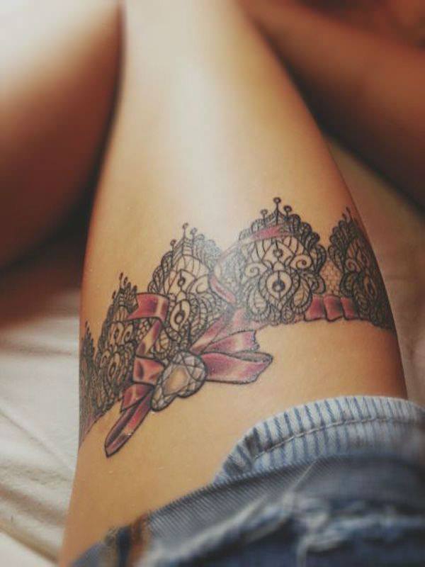 21 Stunning Lace Tattoo Ideas for Women  StayGlam