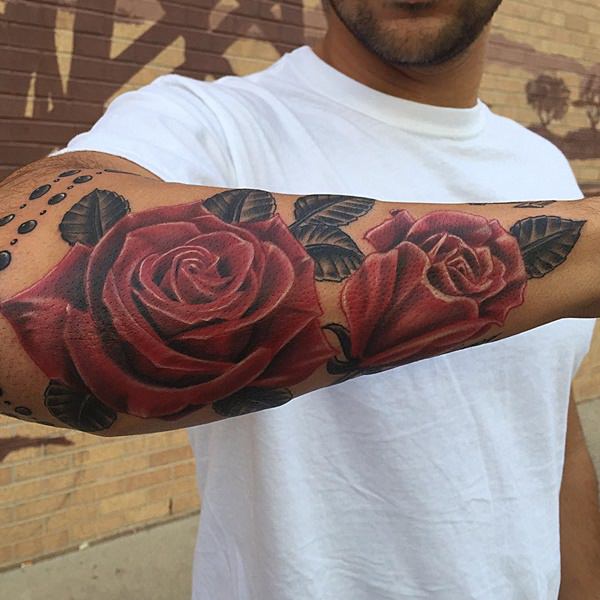 Top 81 Best Rose Tattoos For Men  2021 Inspiration Guide
