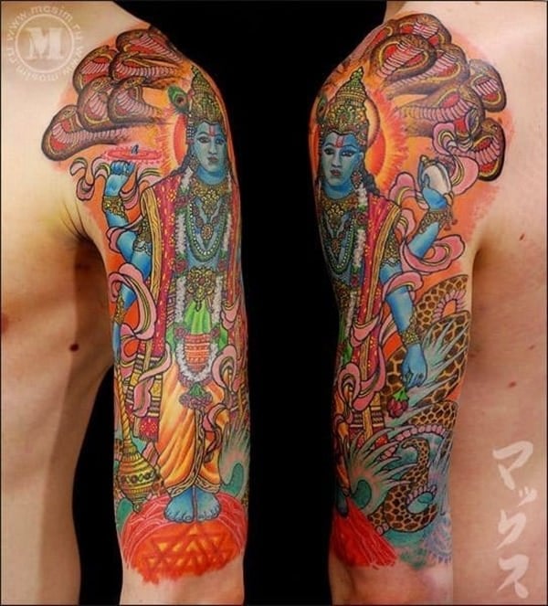 Aweinspiring Hindu Tattoos  Tattoo Ideas Artists and Models