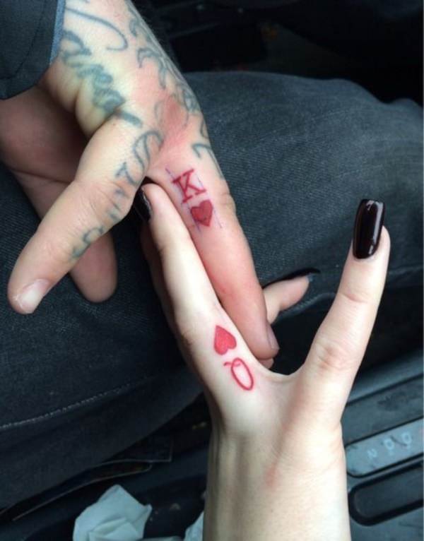 40 Best King Queen Tattoos for Couples in Love | Tatuaggi