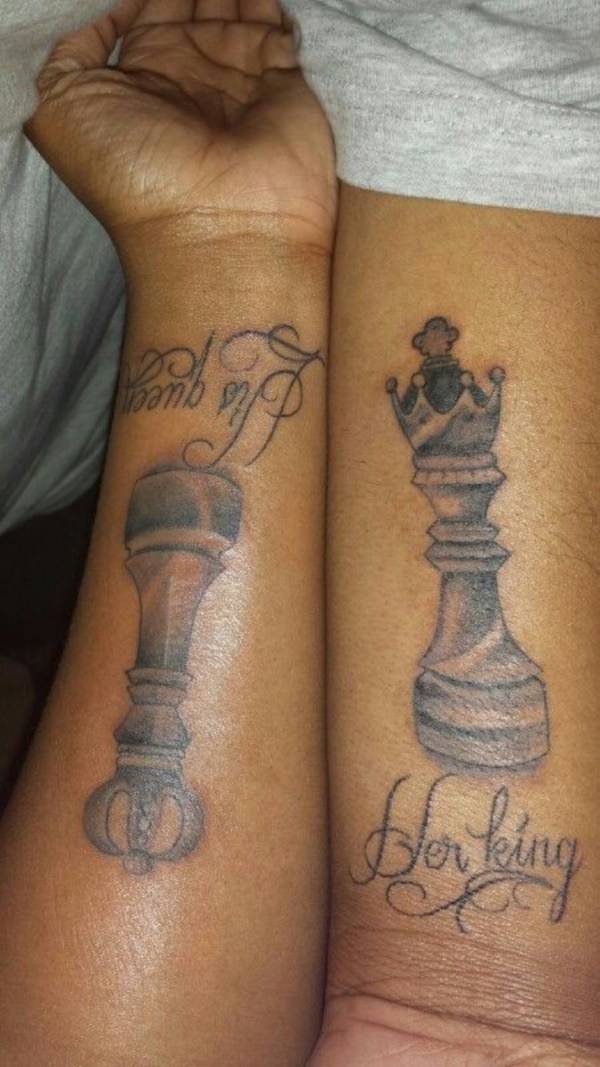 220 Chess Tattoos Designs 2023 Pieces of King Queen Board