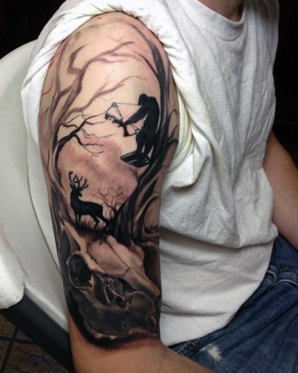 Tattoo uploaded by richard halgarth  Wolf half sleeve  Tattoodo