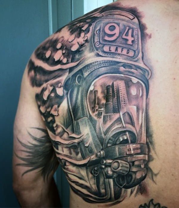 101 Amazing Firefighter Tattoo Designs You Need To See  Fire fighter  tattoos Firefighter tattoo Fire tattoo