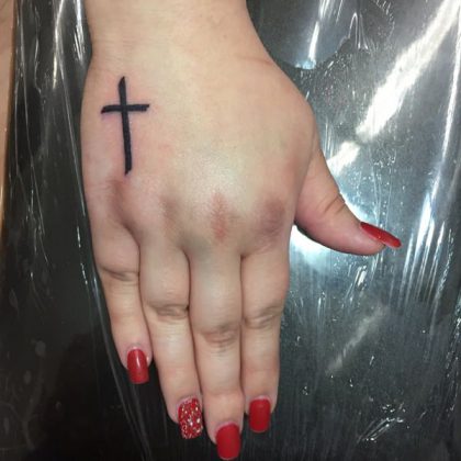 90 Cross Tattoos for the Religious and Not So Religious!