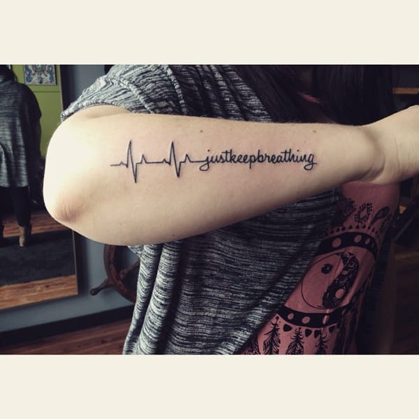 55 Memorable and Intriguing Heartbeat Tattoo Ideas