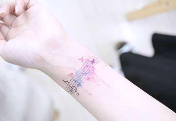 75 Incredibly Musical Tattoos To Show Off Your Passion