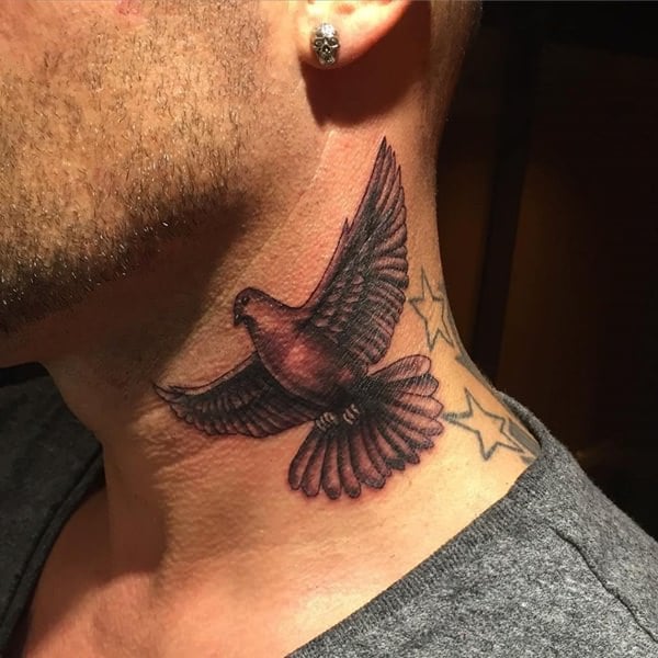 10 Best Dove Neck Tattoo IdeasCollected By Daily Hind News