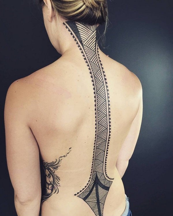30 Of The Best Spine Tattoo Ideas Ever  Spine tattoos for women Tattoos  for women Back tattoo women