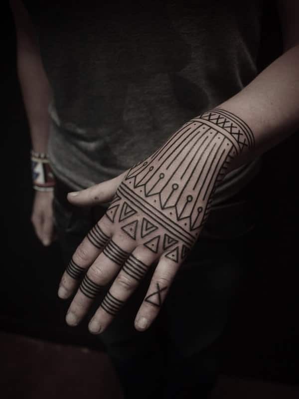 Tribal tattoo design  set Royalty Free Vector Image