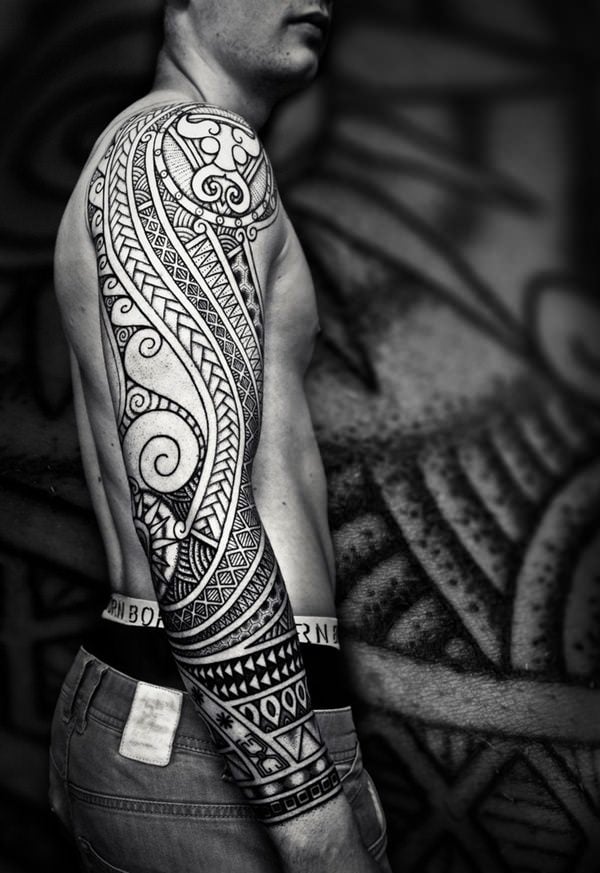 Share 98 about tribal forearm tattoos for men best  indaotaonec
