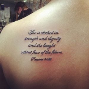 Scripture Tattoos for Women - Ideas and Designs for Girls