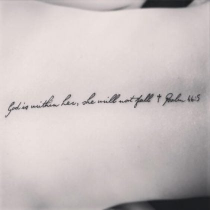 Scripture Tattoos for Women - Ideas and Designs for Girls