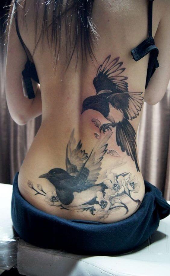 American Bald Eagle Tattoo On Girl Bicep