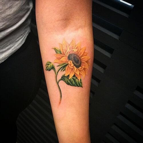 Sunflower Tattoos For Women Ideas And Designs For Girls